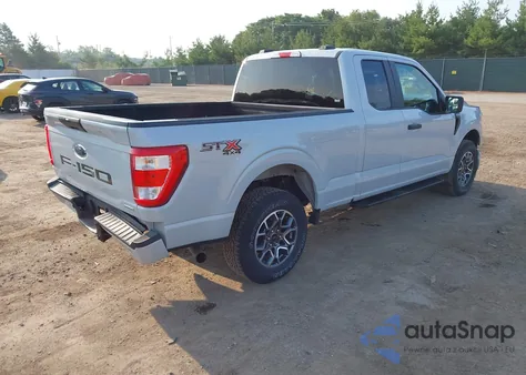 2021 Ford F-150 Xl z USA, uszkodzony, nr VIN 1FTEX1EP4MKD97560